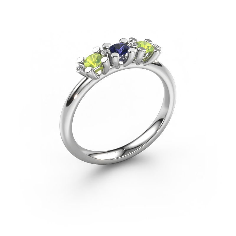Image of Ring Puk 2 585 white gold Sapphire 3 mm