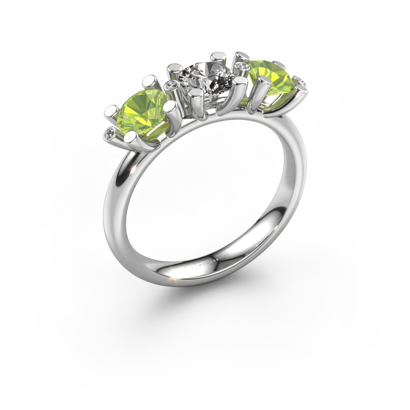 Image of Ring Puk 2 585 white gold Diamond 0.52 crt