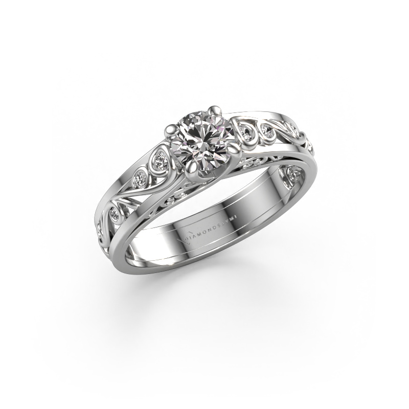 Image of Ring Quinty 585 white gold Diamond 0.685 crt