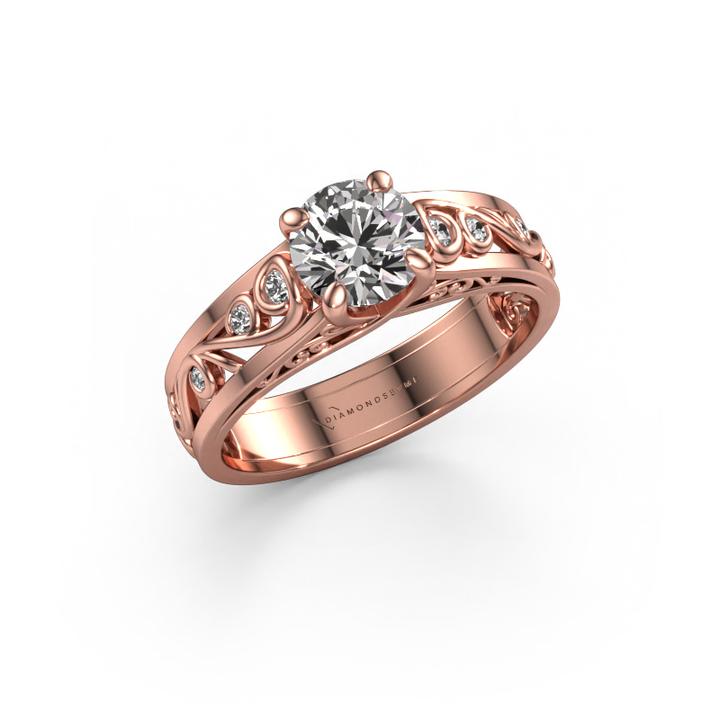 Image of Ring Quinty 585 rose gold Diamond 1.101 crt