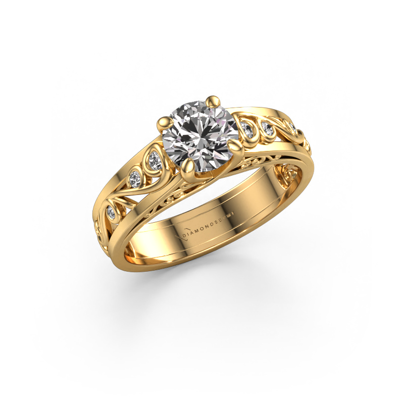 Image of Ring Quinty 585 gold Diamond 1.101 crt