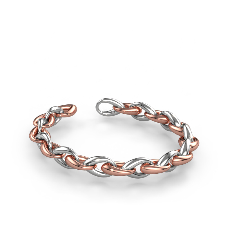 Image de Bracelet Rachelle 12mm Solide - 585 or rose
