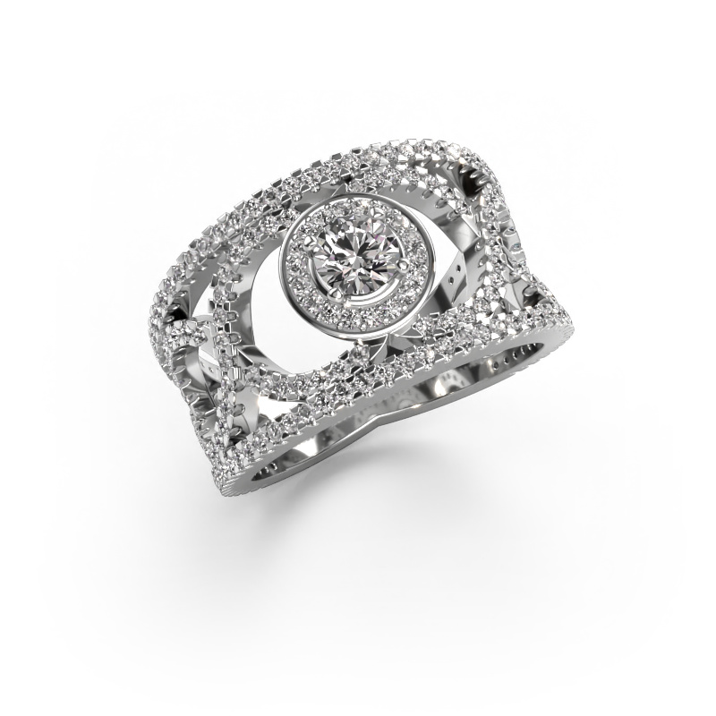 Image of Ring Regina 950 platinum Lab grown diamond 1.25 crt