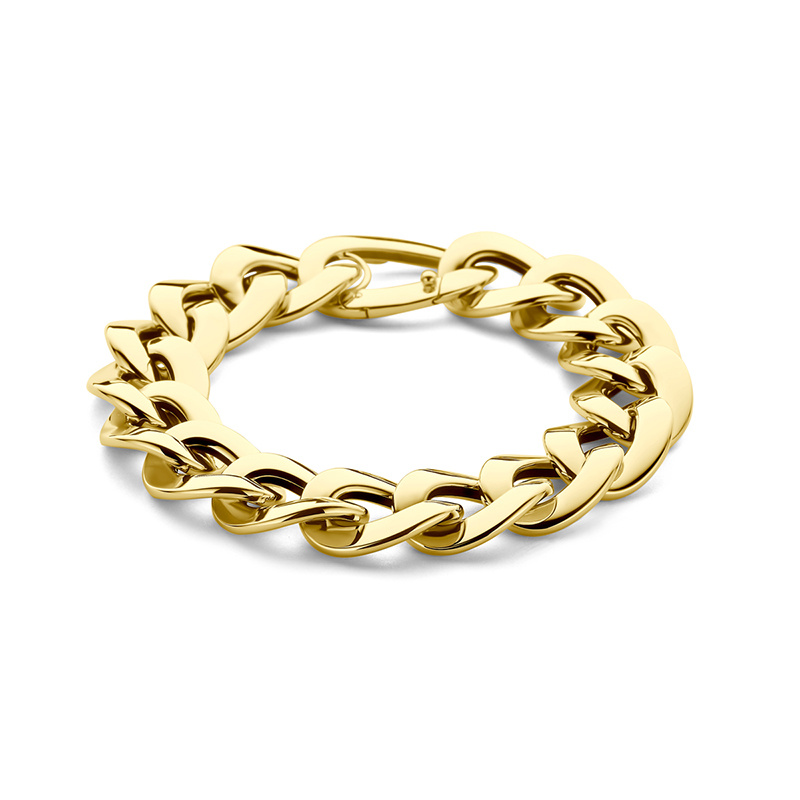 Image of Bracelet Reita ±7,5 in Hollow - 585 gold