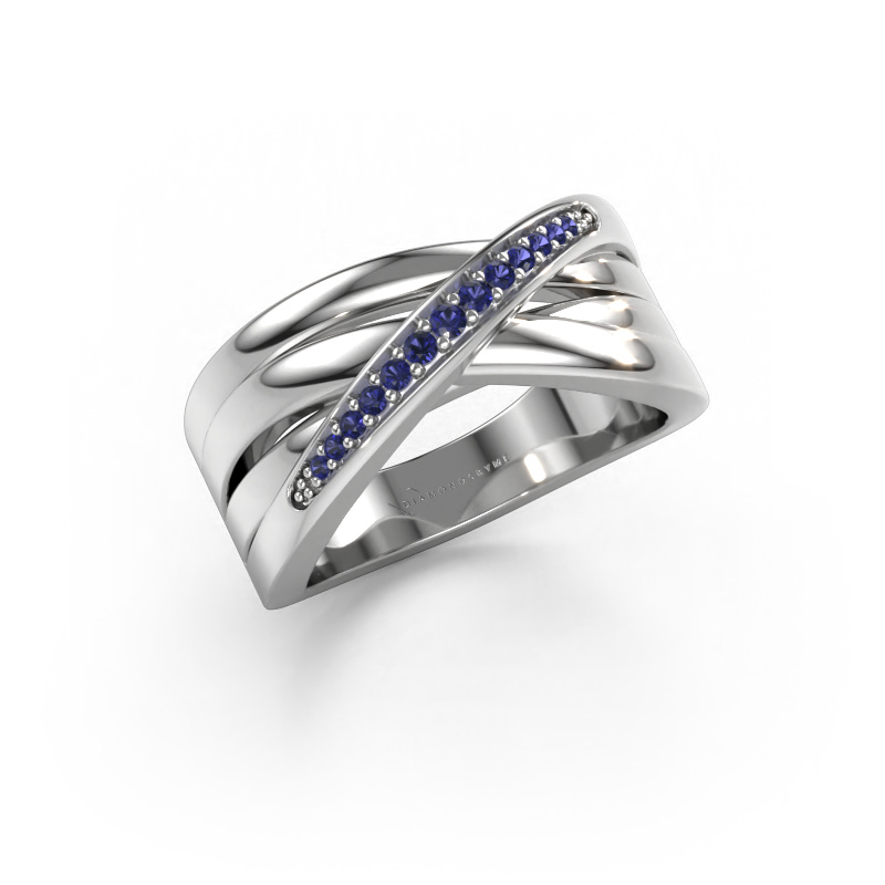 Image of Ring Renna 2 950 platinum Sapphire 1 mm