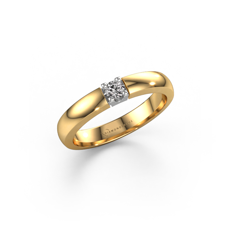 Bild von Ring Rianne 1 585 Gold Zirkonia 3 mm