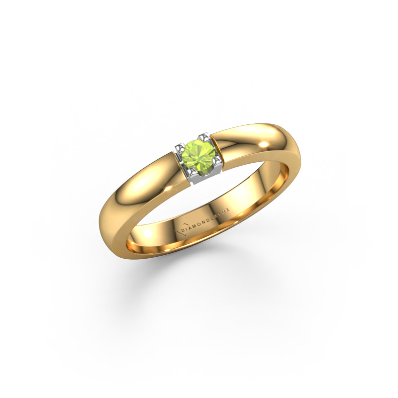 Image of Ring Rianne 1 585 gold Peridot 3 mm