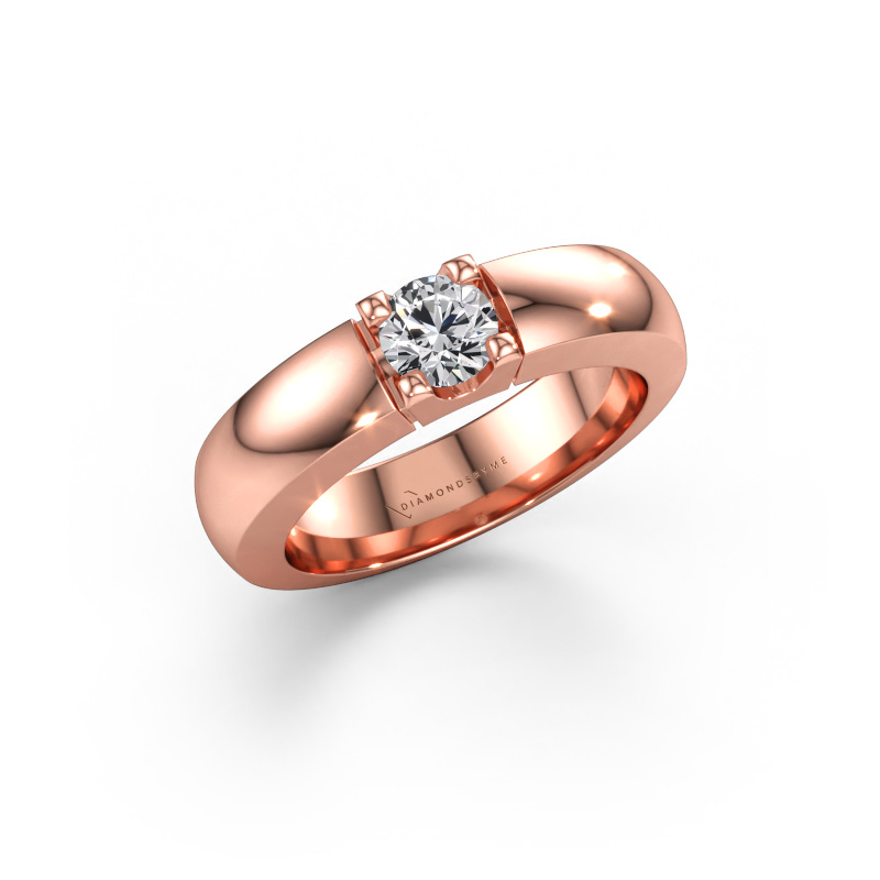 Immagine di Anello Rianne 1 585 oro rosa Diamante 0.40 crt