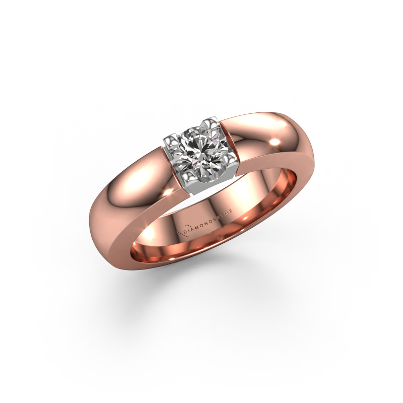 Bild von Ring Rianne 1 585 Roségold Diamant 0.40 crt