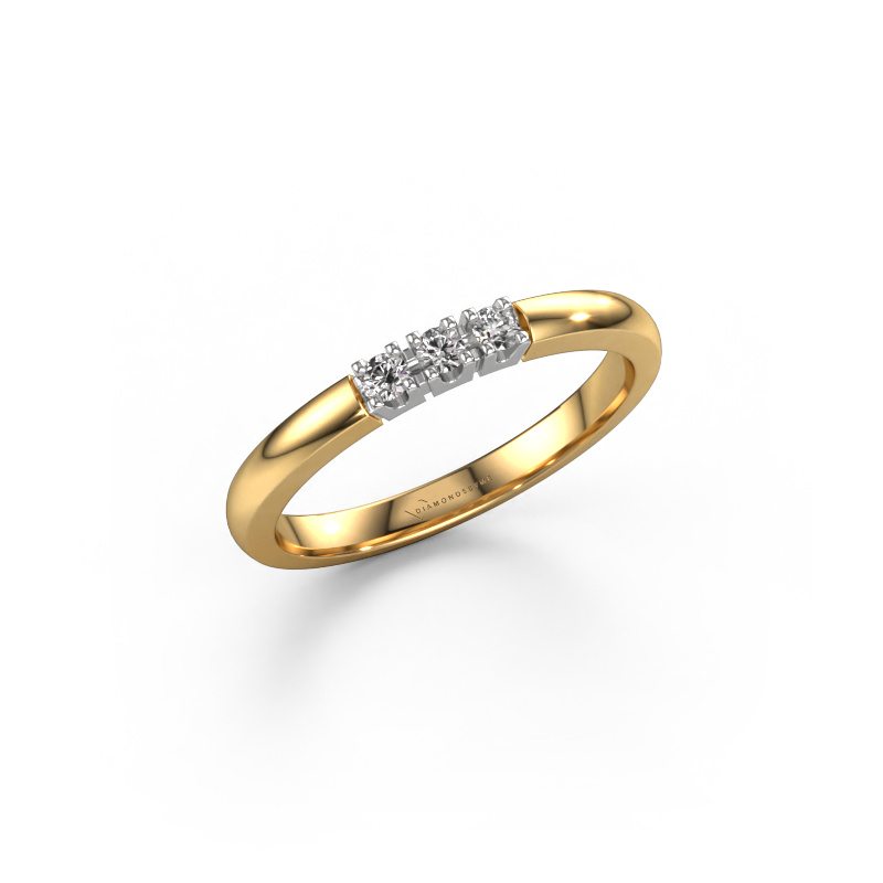 Bild von Ring Rianne 3 585 Gold Diamant 0.09 crt