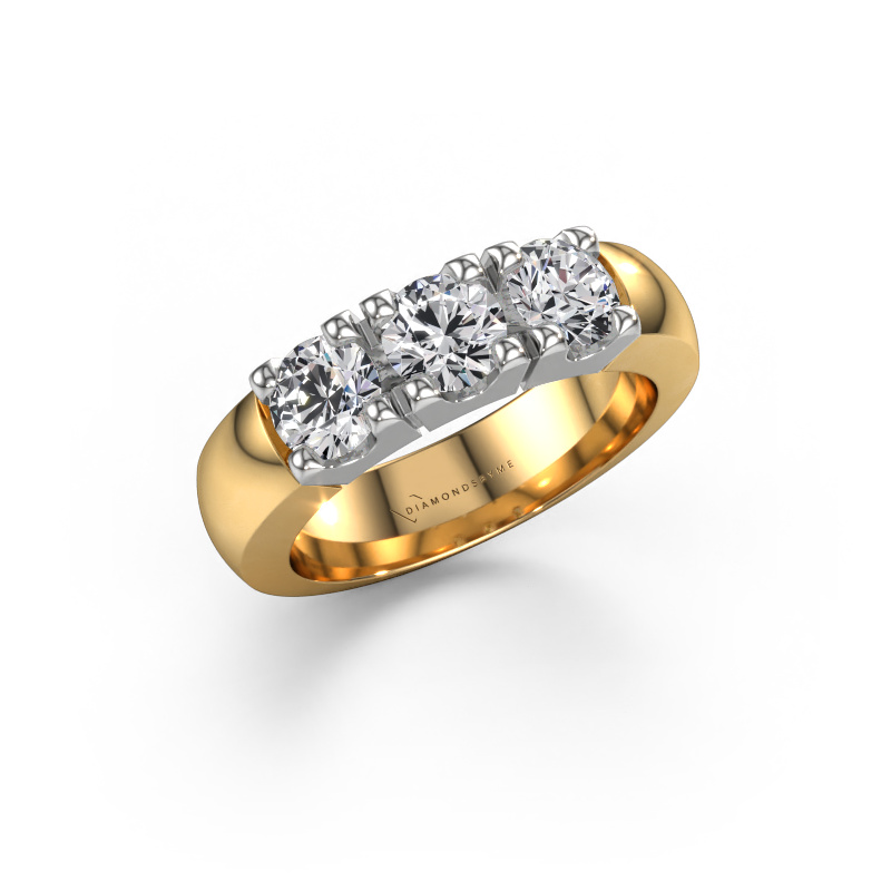 Image of Ring Rianne 3 585 gold Diamond 1.50 crt