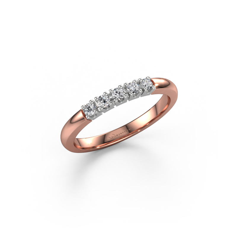 Bild von Ring Rianne 5 585 Roségold Lab-grown Diamant 0.15 crt