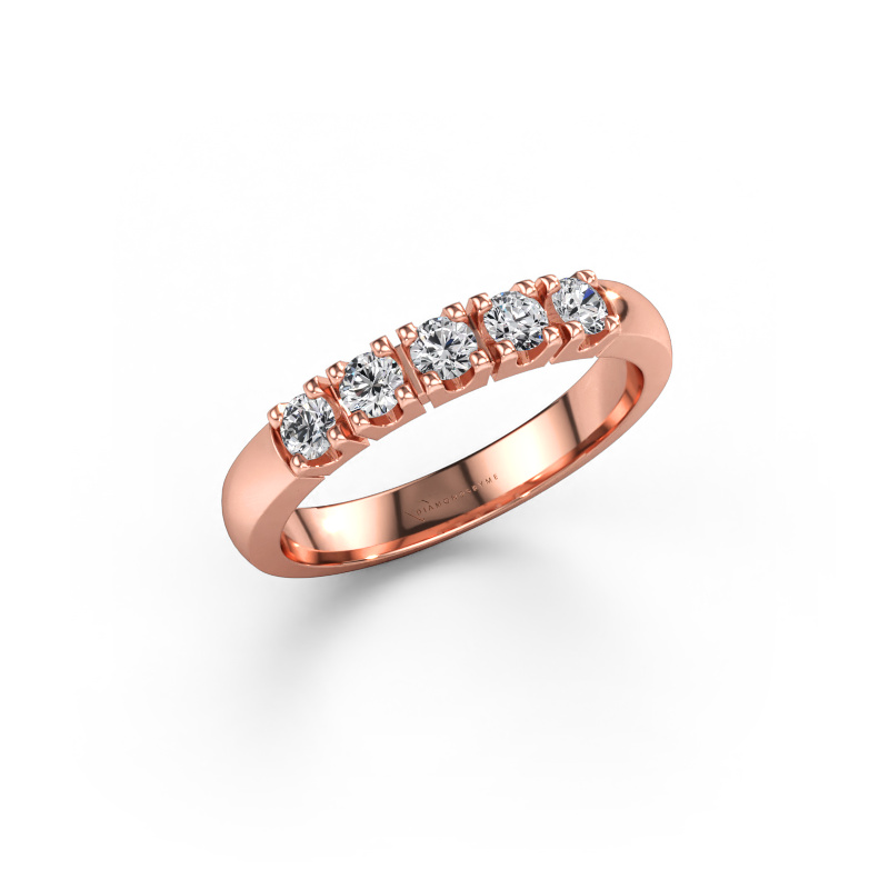 Bild av Ring Rianne 5 585 roséguld Kubisk zirkonia 2.7 mm