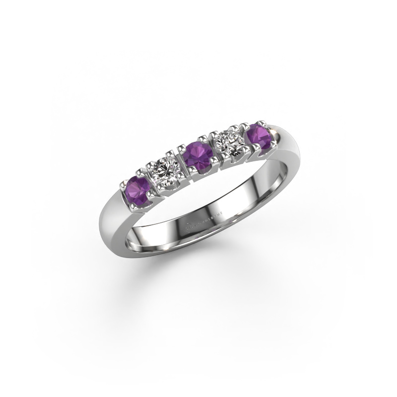 Bild von Ring Rianne 5 585 Weißgold Amethyst 2.7 mm