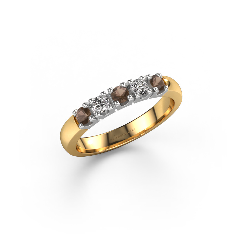 Bild von Ring Rianne 5 585 Gold Rauchquarz 2.7 mm