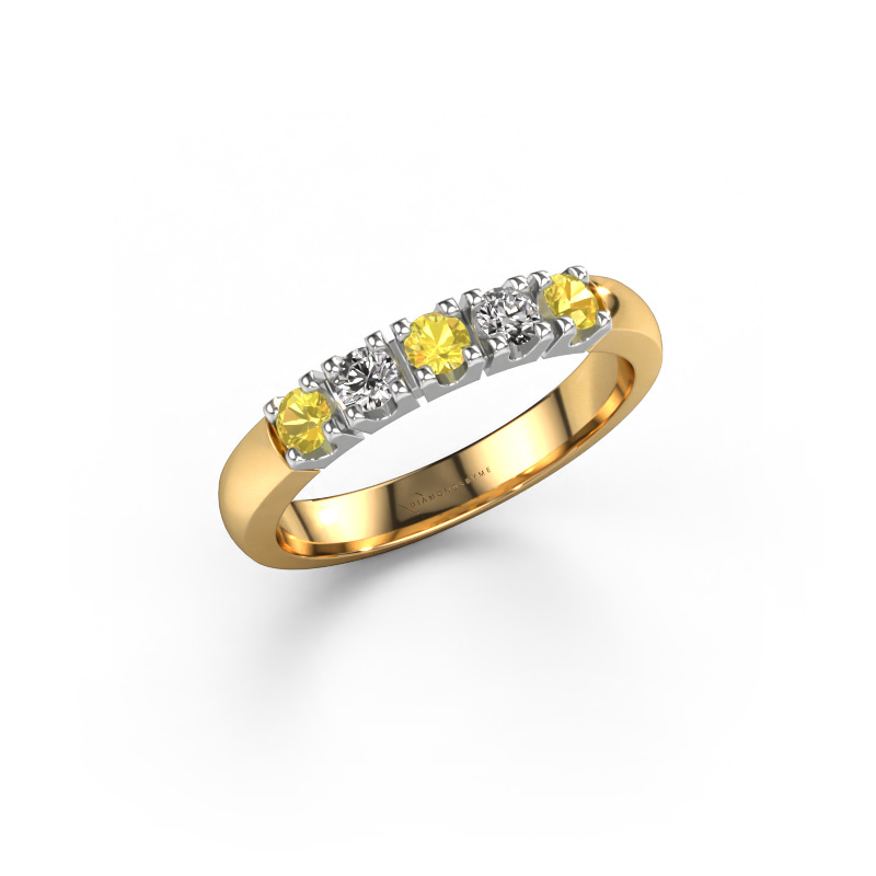 Bild von Ring Rianne 5 585 Gold Gelb Saphir 2.7 mm