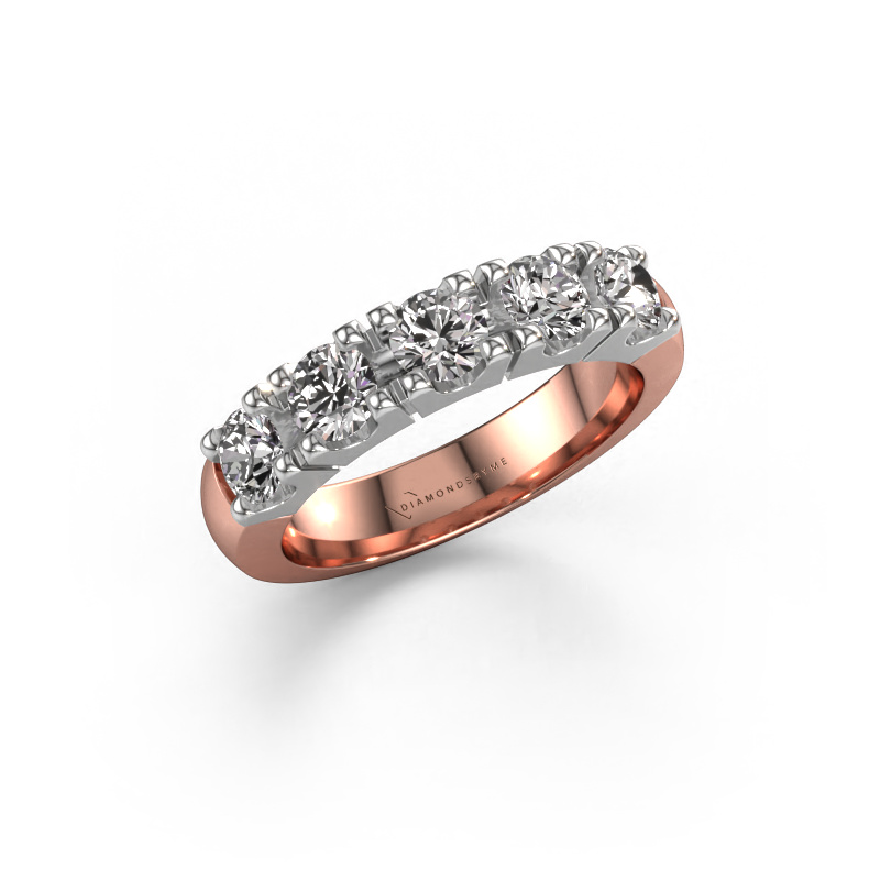 Image of Ring Rianne 5 585 rose gold Diamond 1.25 crt