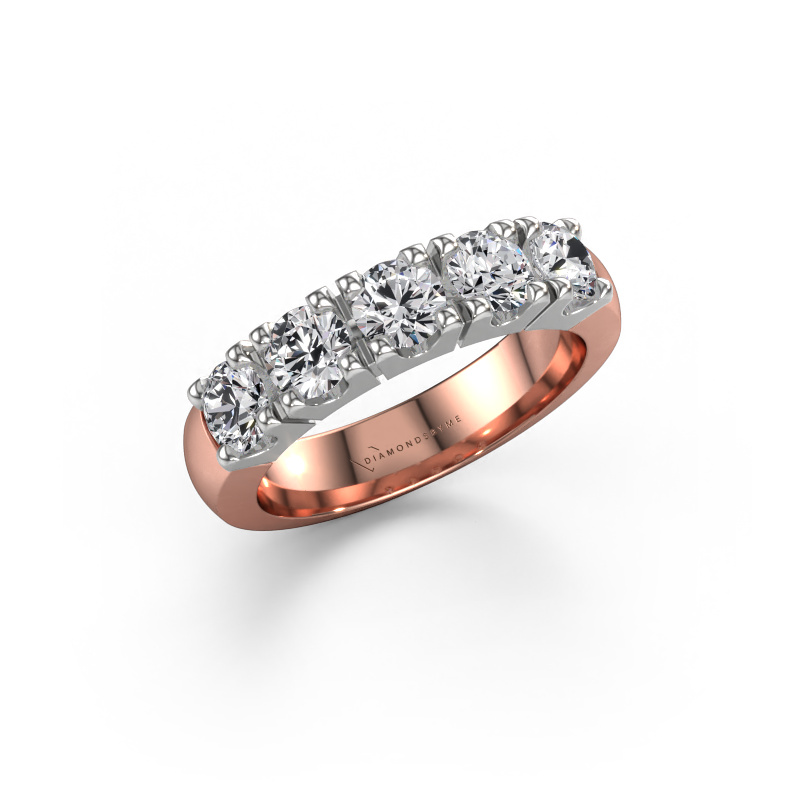 Image of Ring Rianne 5 585 rose gold Diamond 1.50 crt