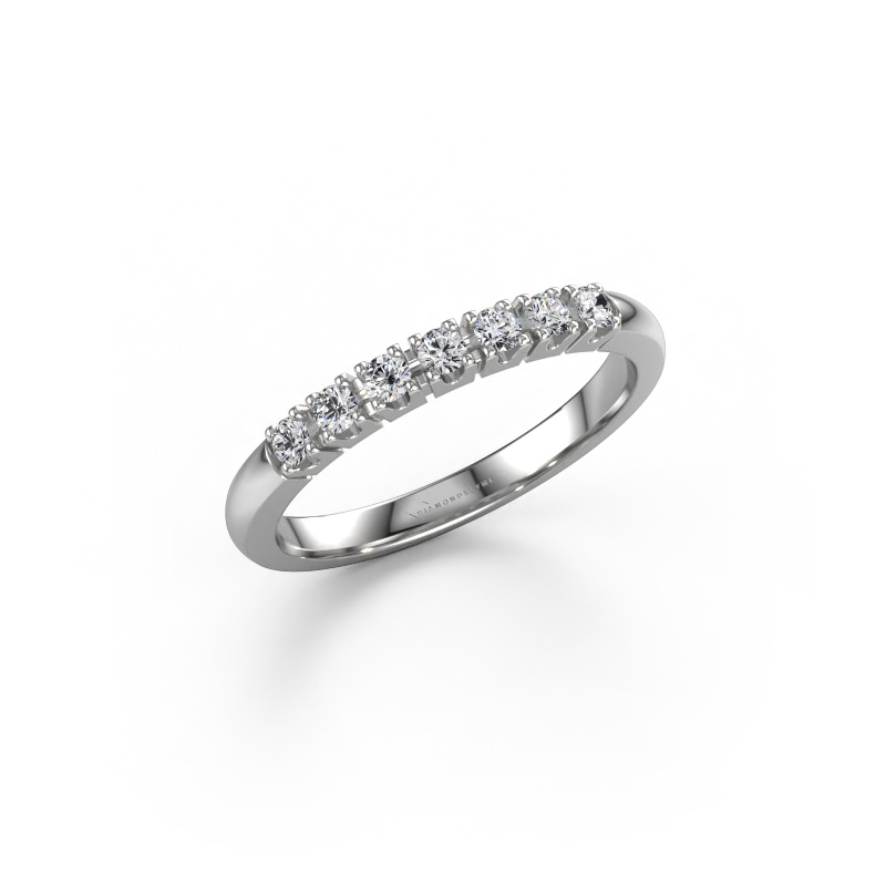 Image de Bague Rianne 7 585 or blanc Diamant 0.21 crt