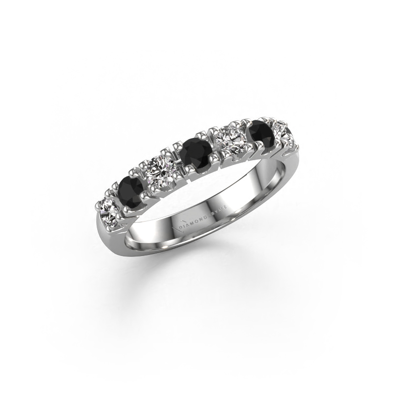 Image of Ring Rianne 7 585 white gold Black diamond 0.76 crt