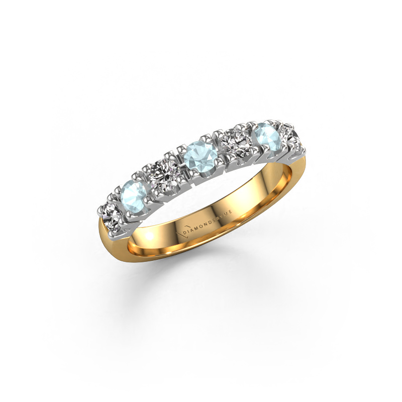 Image of Ring Rianne 7 585 gold Aquamarine 3 mm