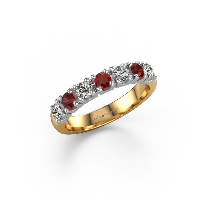 Image of Ring Rianne 7 585 gold Garnet 3 mm
