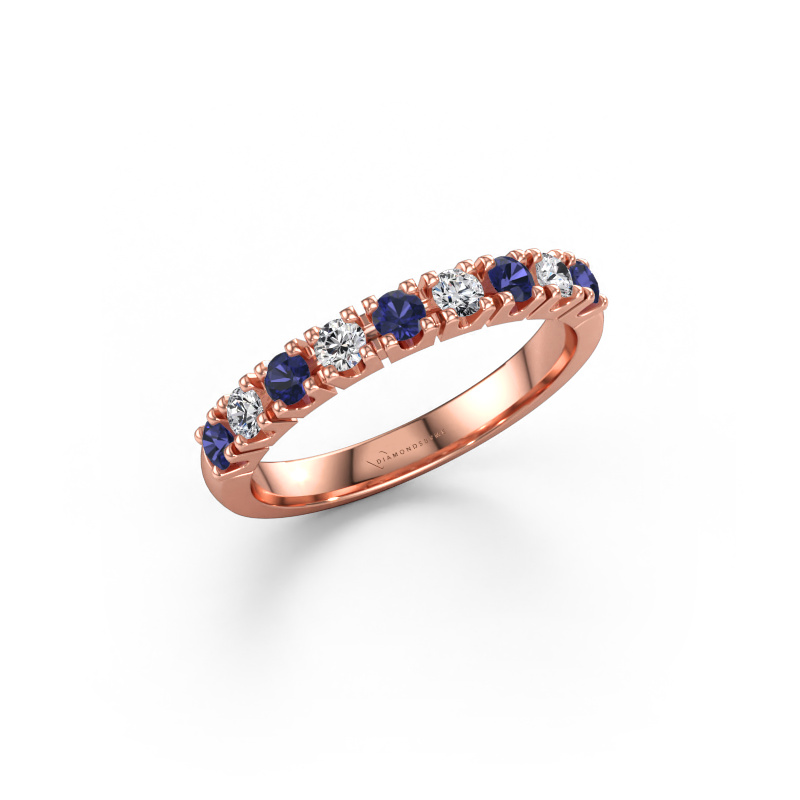 Bild av Ring Rianne 9 585 roséguld Safir 2.4 mm