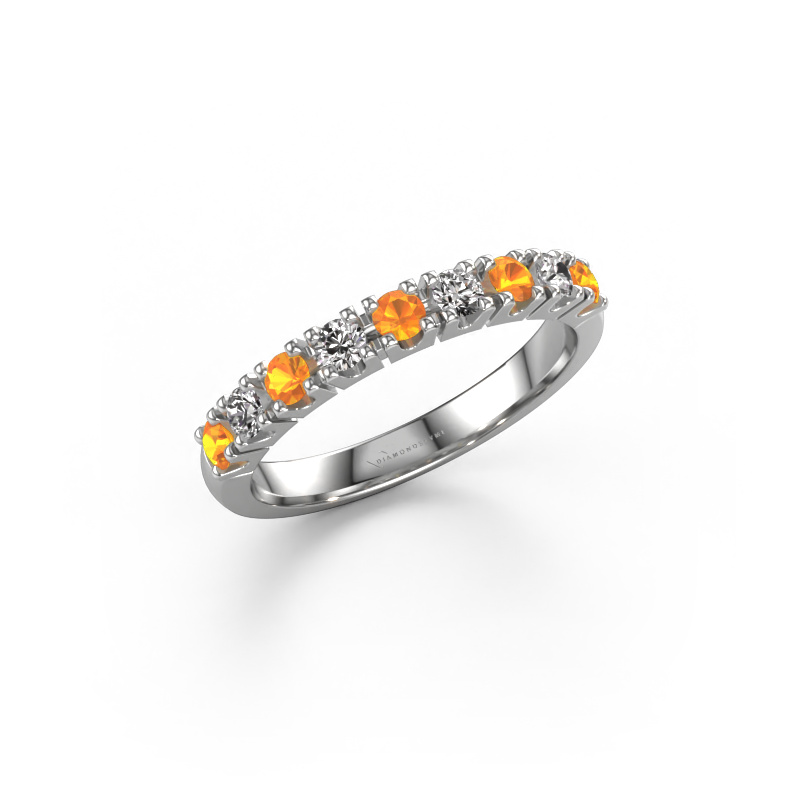 Bild von Ring Rianne 9 950 Platin Citrin 2.4 mm