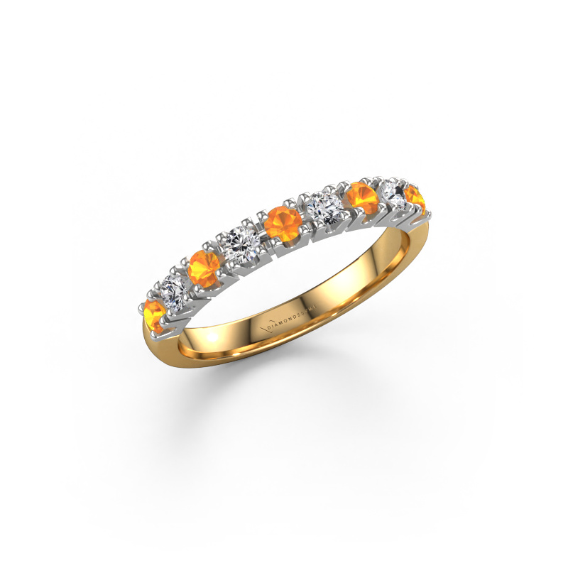 Image of Ring Rianne 9 585 gold Citrin 2.4 mm