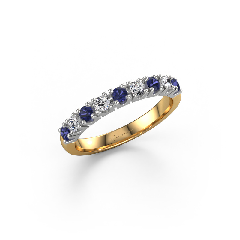 Bild von Ring Rianne 9 585 Gold Saphir 2.4 mm