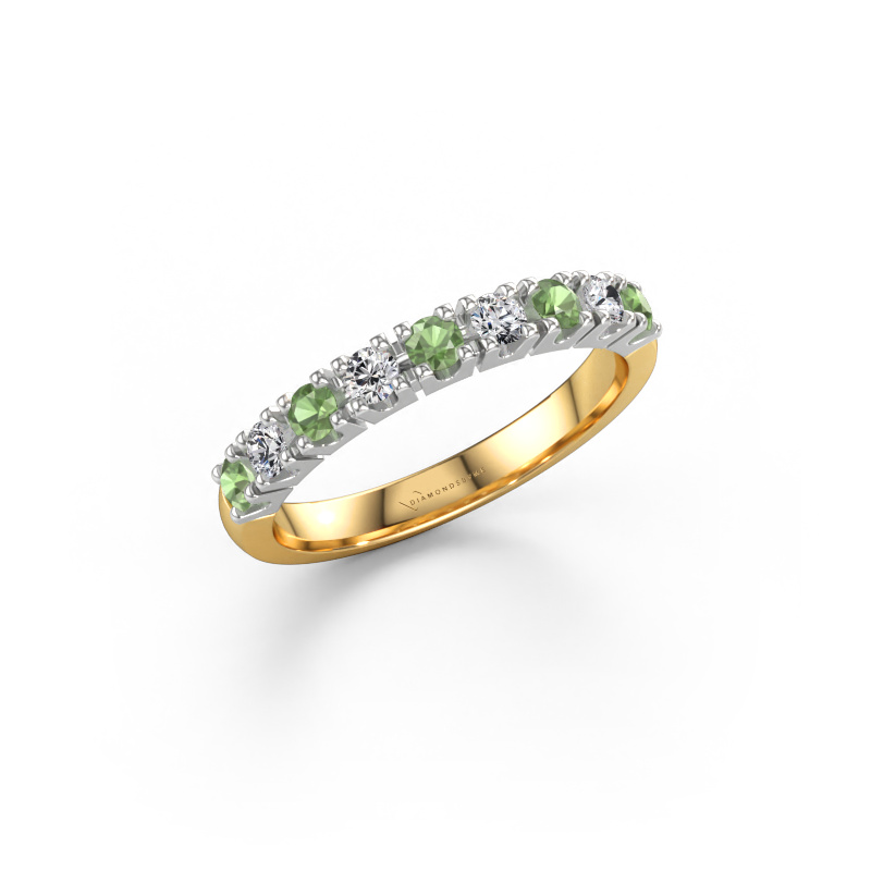 Bild von Ring Rianne 9 585 Gold Turmalin grün 2.4 mm