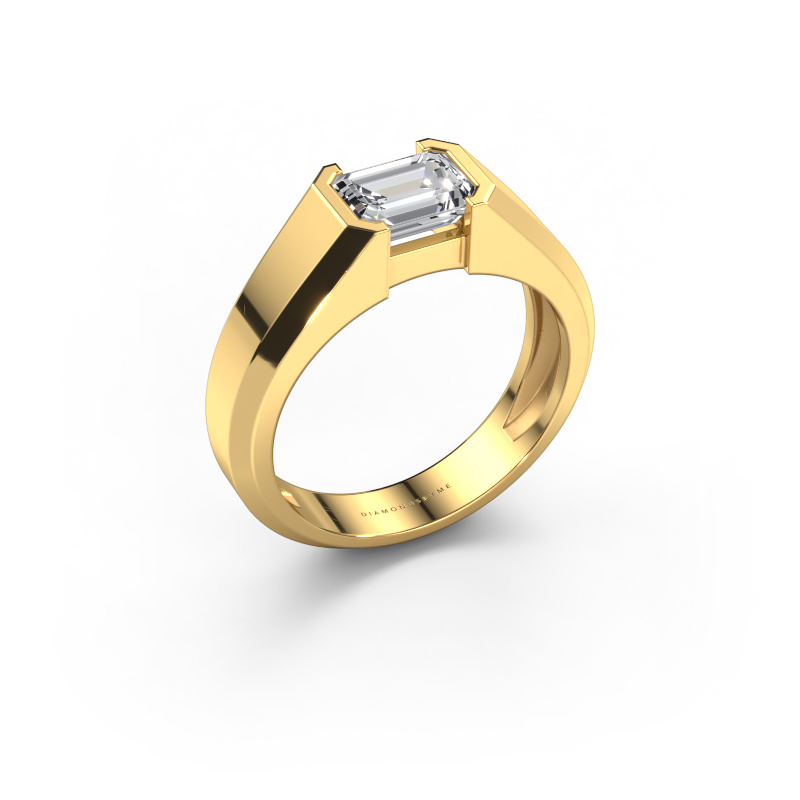 Image of Men's ring Rick 585 gold Diamond 1.50 crt