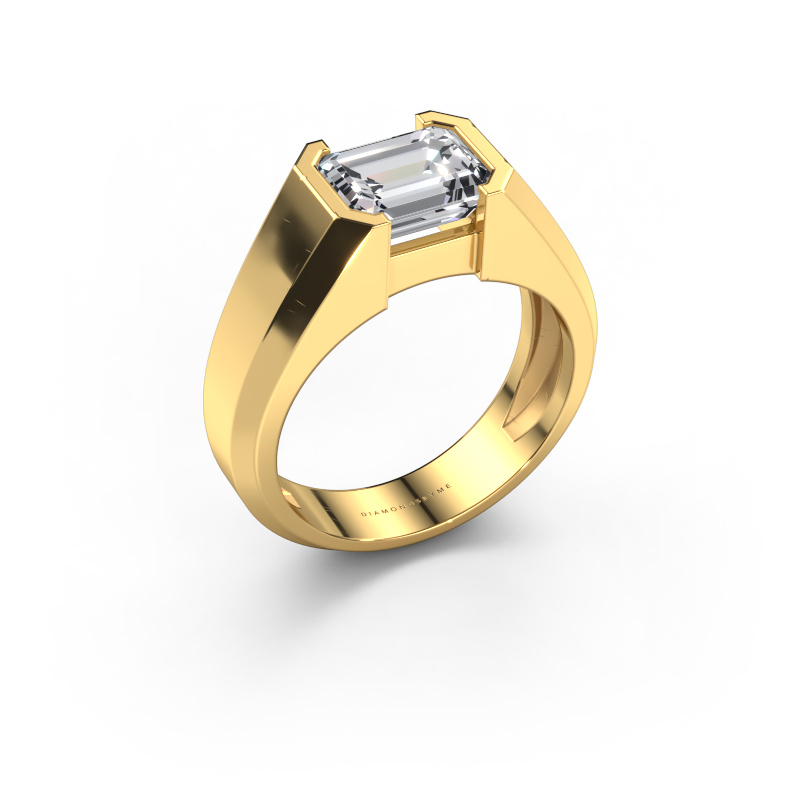 Afbeelding van Heren ring Rick 585 goud Lab-grown diamant 2.50 crt