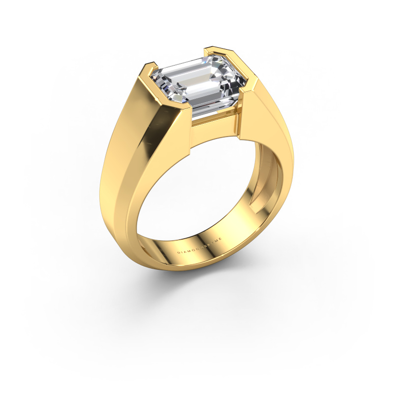 Image of Men's ring Rick 585 gold Lab-grown diamond 3.50 crt