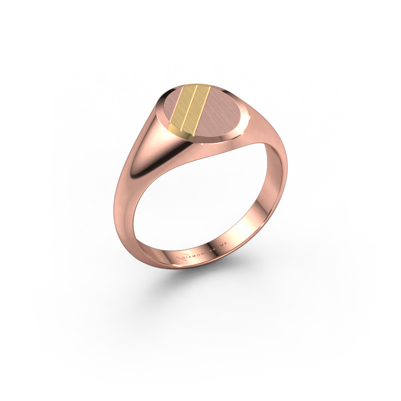 Image of Pinky ring Timo 1 585 rose gold