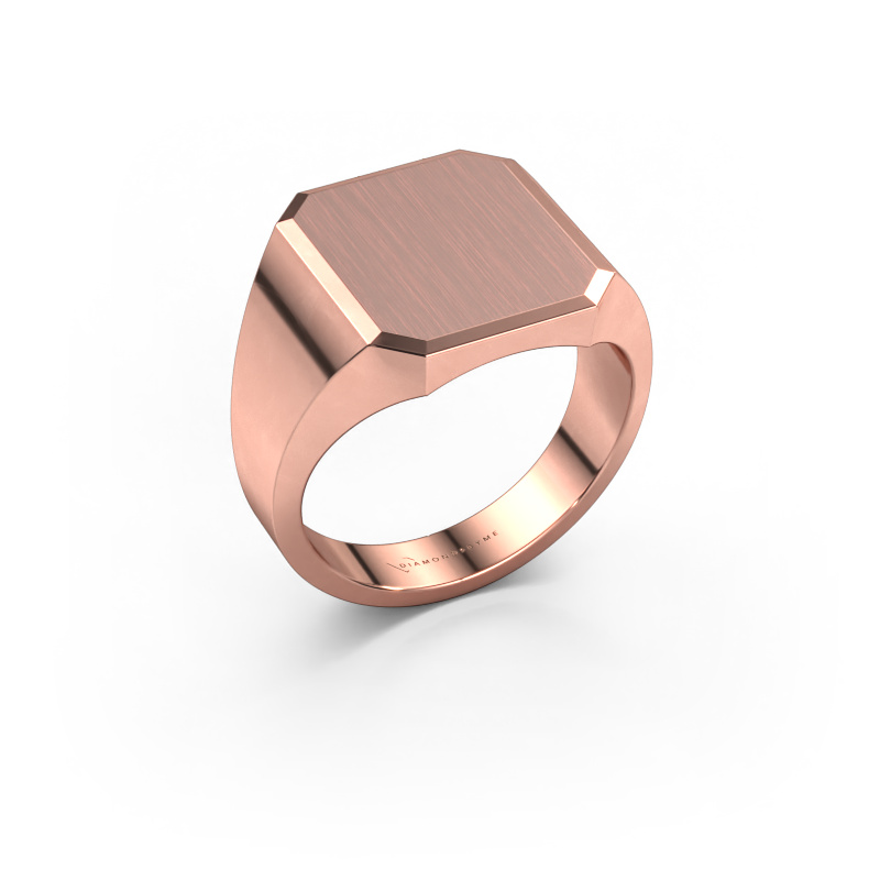 Image of Signet ring Abel 3 585 rose gold