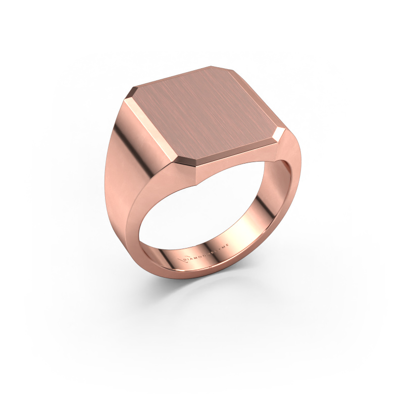 Image of Signet ring Abel 4 585 rose gold