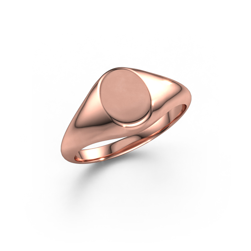 Image of Signet ring Rochelle 1 585 rose gold