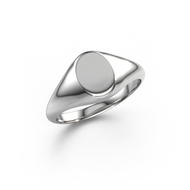 Image of Signet ring Rochelle 1 950 platinum