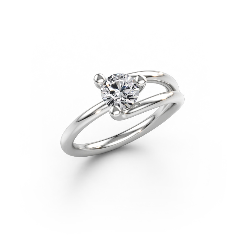 Afbeelding van Ring Roosmarijn 950 platina Lab-grown diamant 0.70 crt