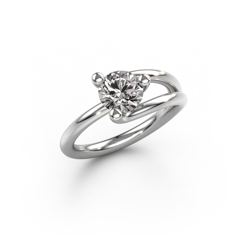 Image of Ring Roosmarijn 950 platinum Diamond 1.00 crt