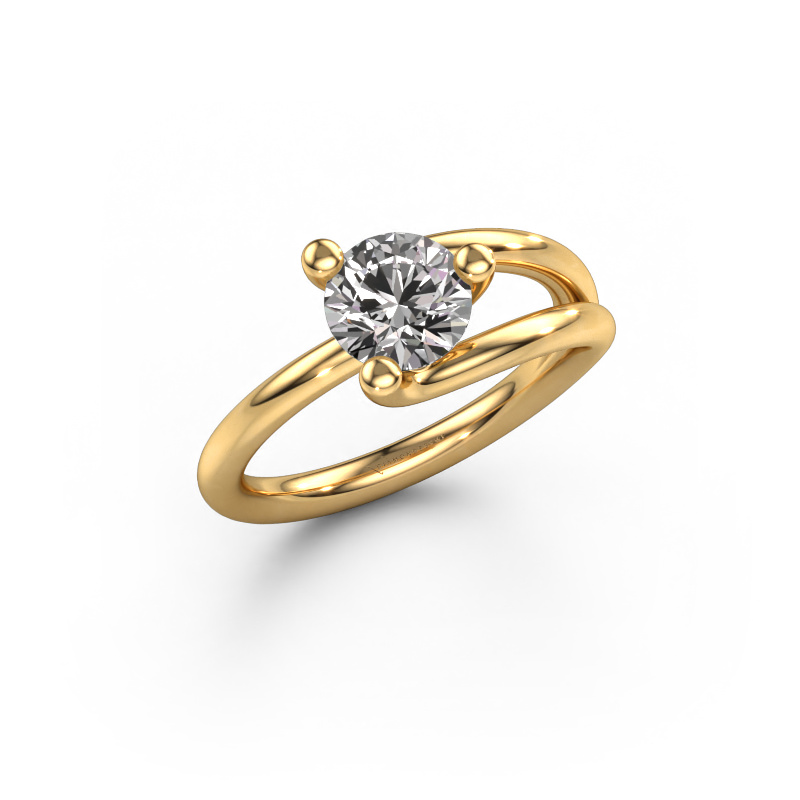 Image of Ring Roosmarijn 585 gold Diamond 1.00 crt