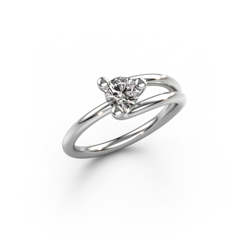 Bild von Ring Roosmarijn 950 Platin Diamant 0.50 crt