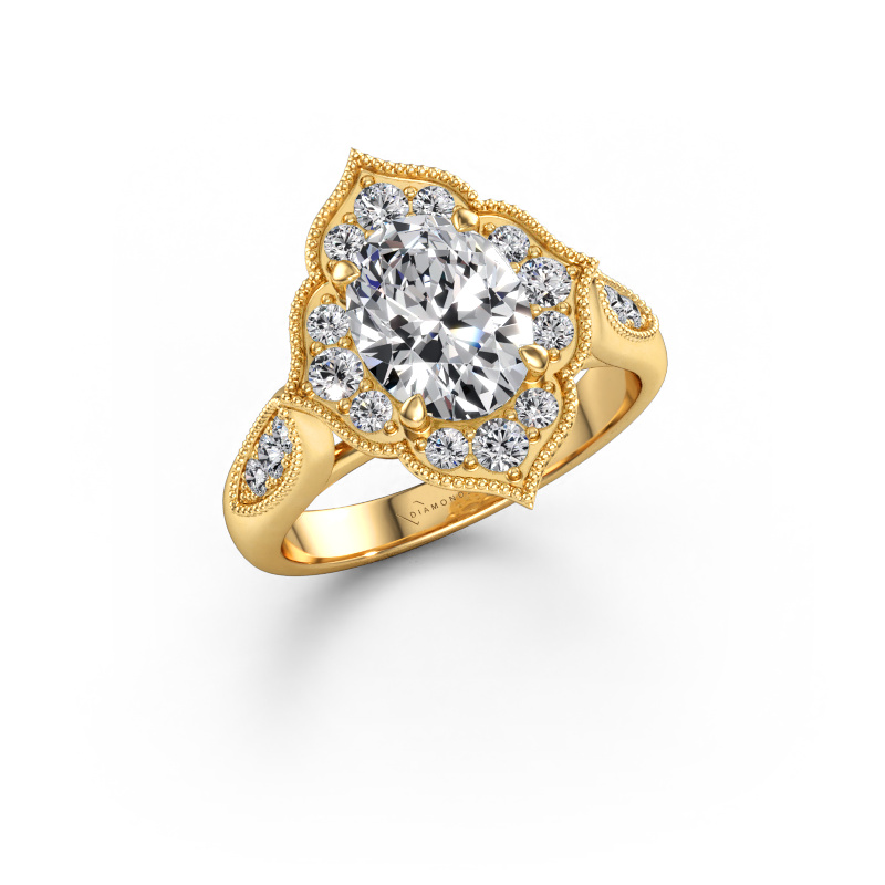 Immagine di Anello di fidanzamento Rosan 585 oro Diamante lab grown 2.268 crt