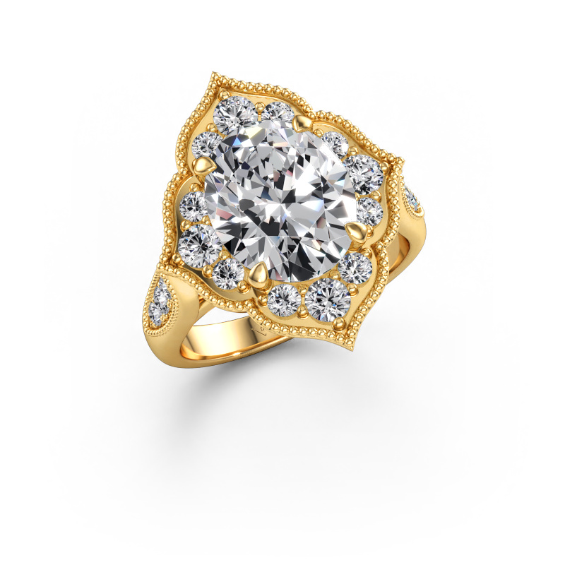 Immagine di Anello di fidanzamento Rosan 585 oro Diamante lab grown 4.578 crt