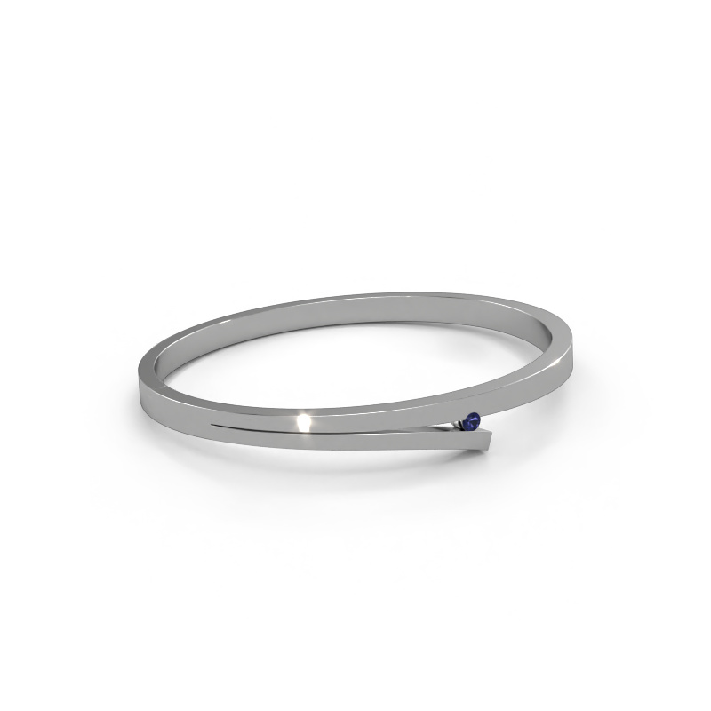 Image of Bangle Rosario 585 white gold Sapphire 3 mm