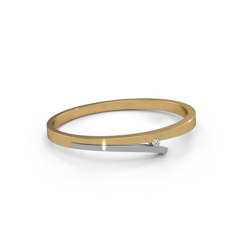 Image of Bangle Rosario 585 gold Diamond 0.25 crt