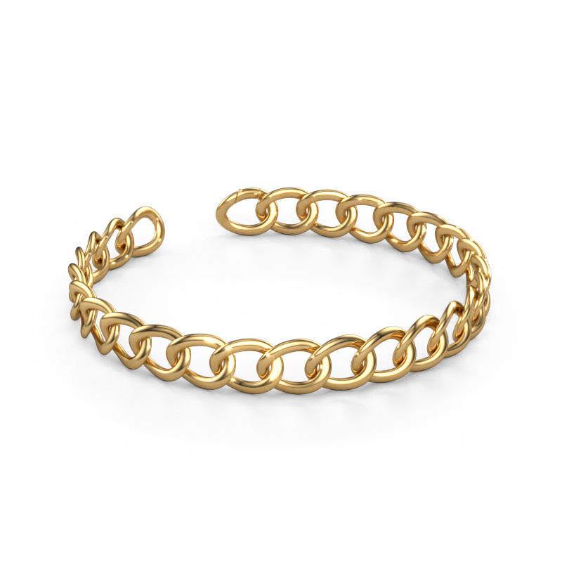 Image of Bracelet Rose 10 mm Solid - 585 gold