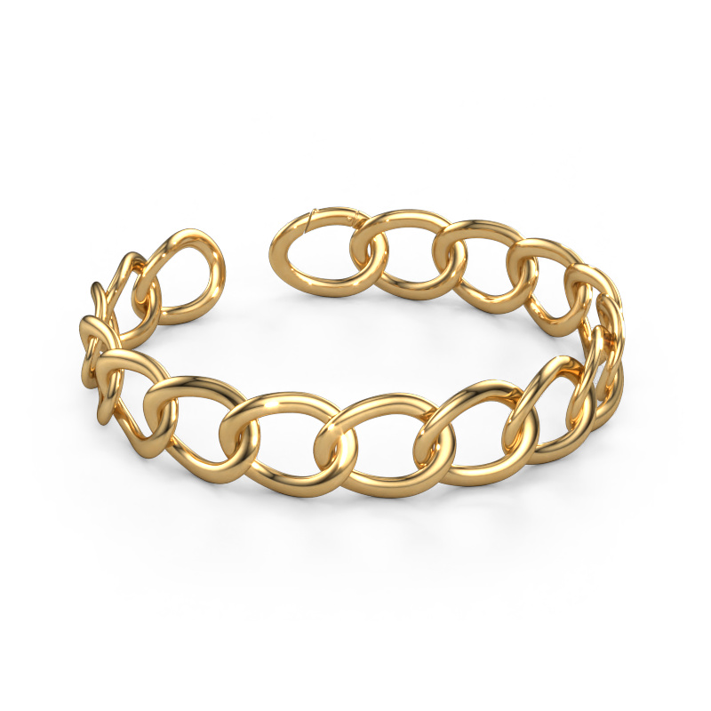 Image of Bracelet Rose 15mm Solid - 585 gold