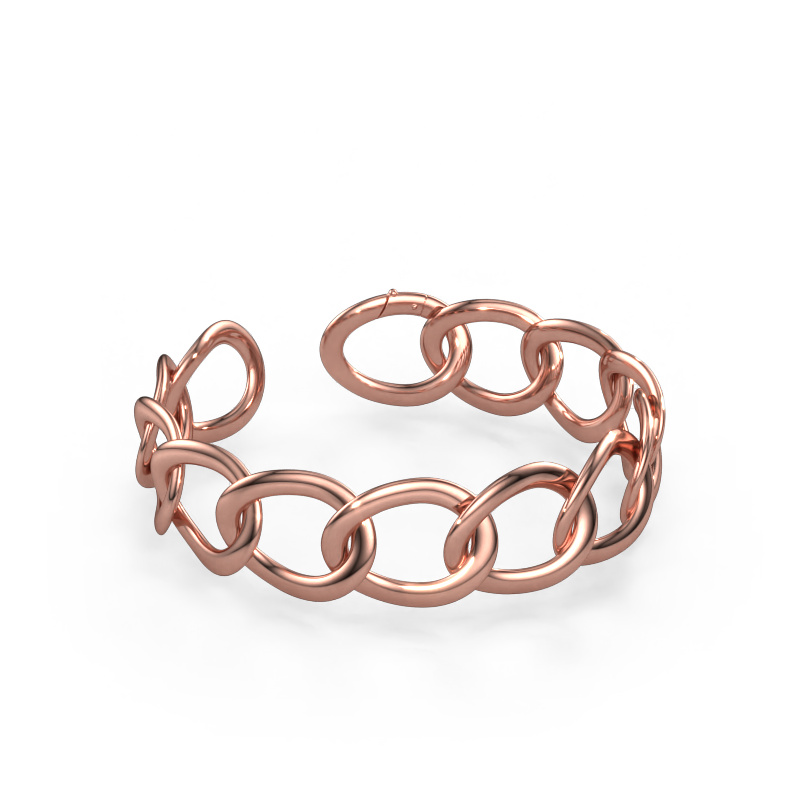 Image of Bracelet Rose 20mm Solid - 585 rose gold